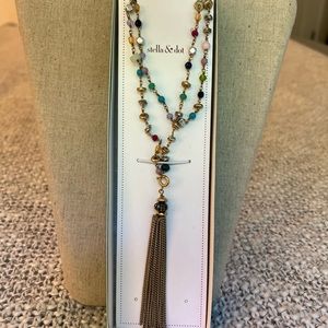 Stella & Dot Gitane Tassel Necklace - Multi